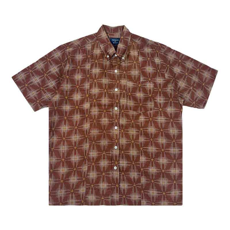 着物ボタンダウンシャツ メンズ L BDVN-L91-zoom-