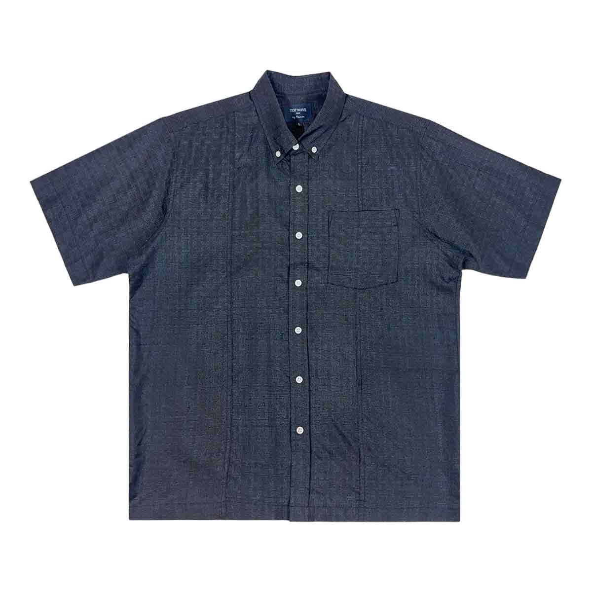 着物ボタンダウンシャツ メンズ L BDVN-L96-zoom-1