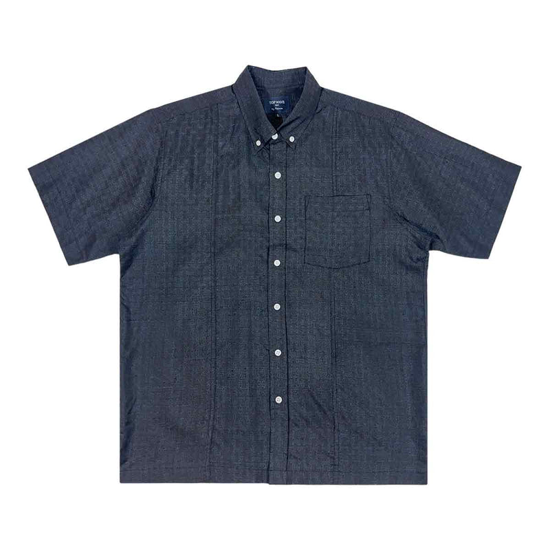 着物ボタンダウンシャツ メンズ L BDVN-L96-zoom-