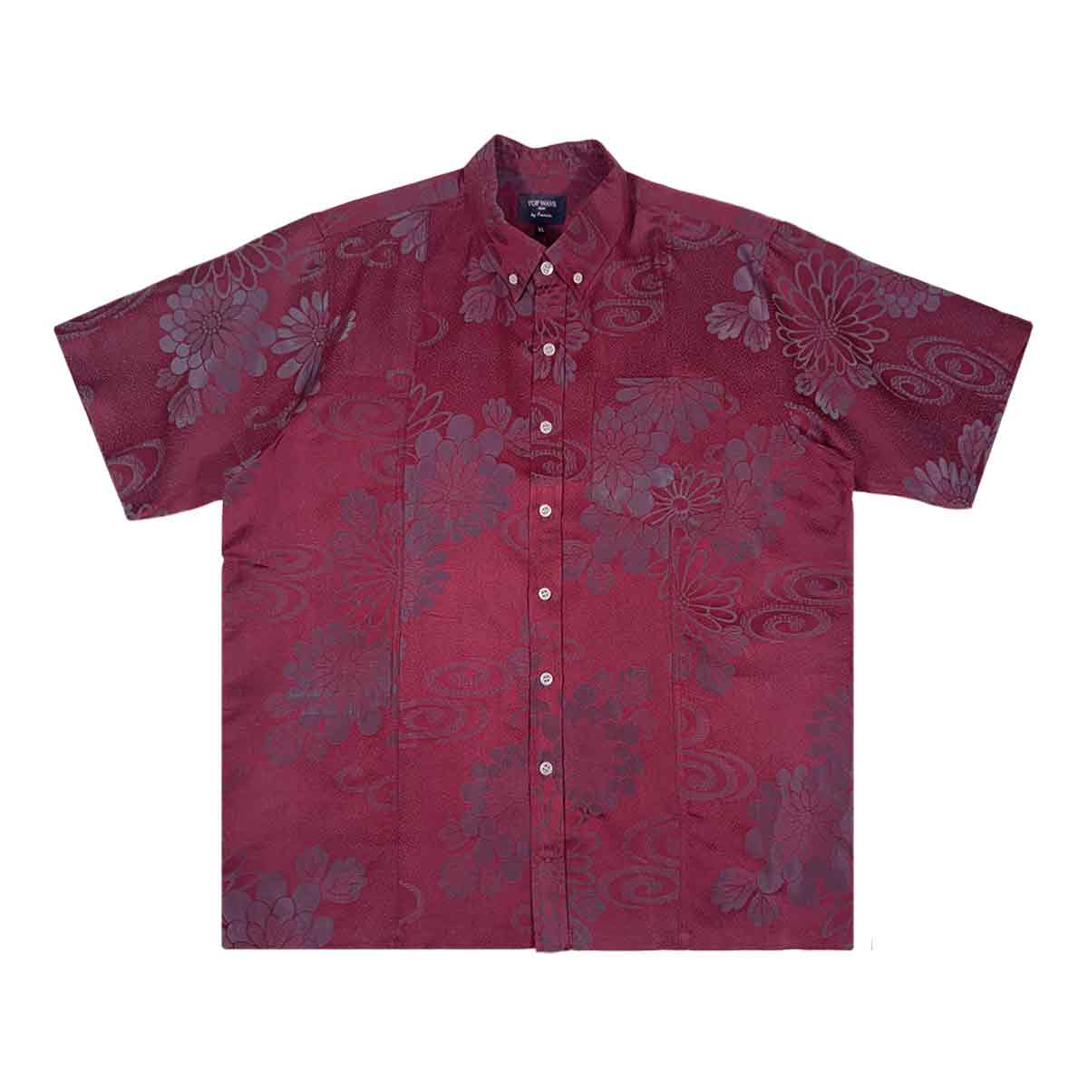 着物ボタンダウンシャツ メンズ XL BDVN-XL07-1