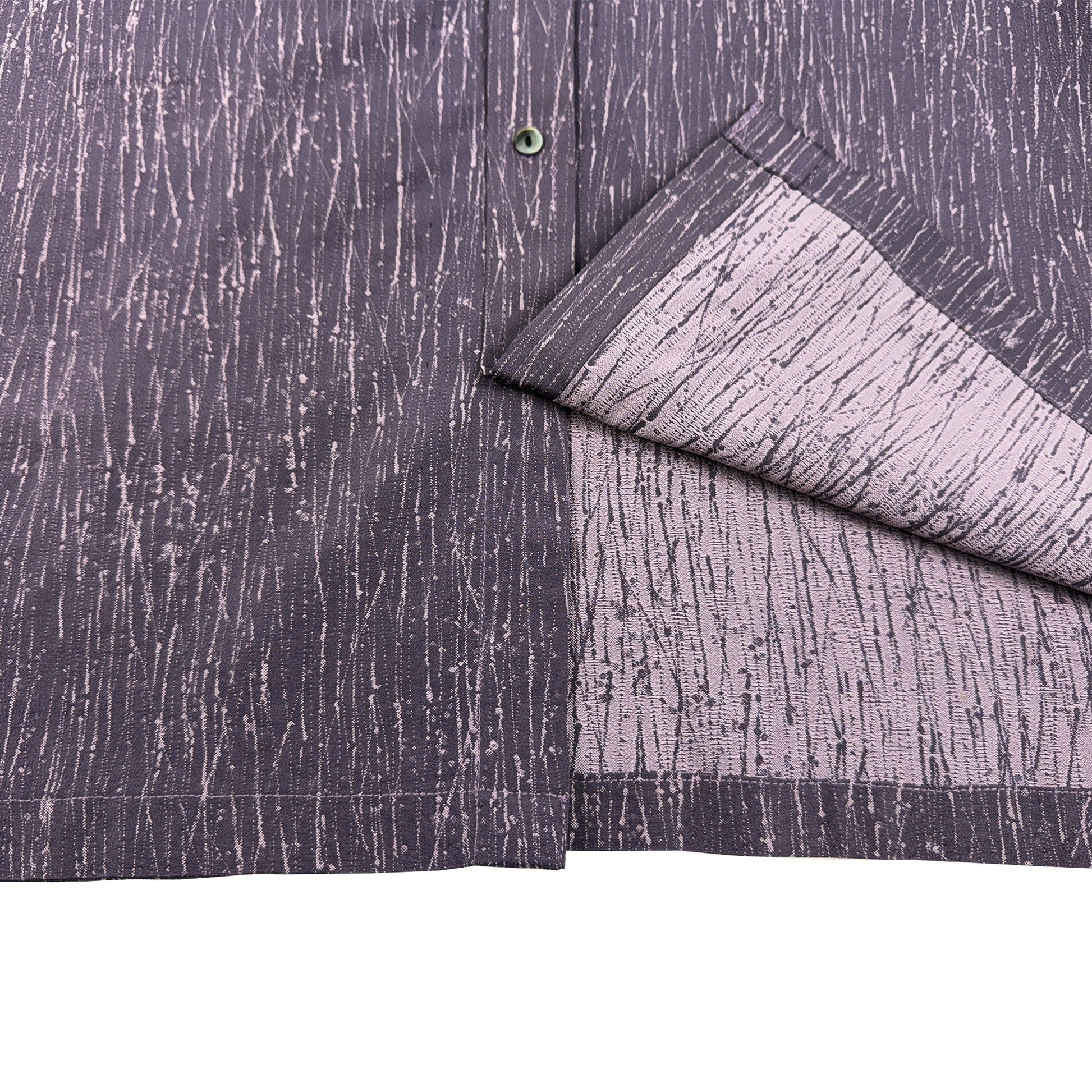 着物長袖シャツ メンズ L LSVN-L04-4