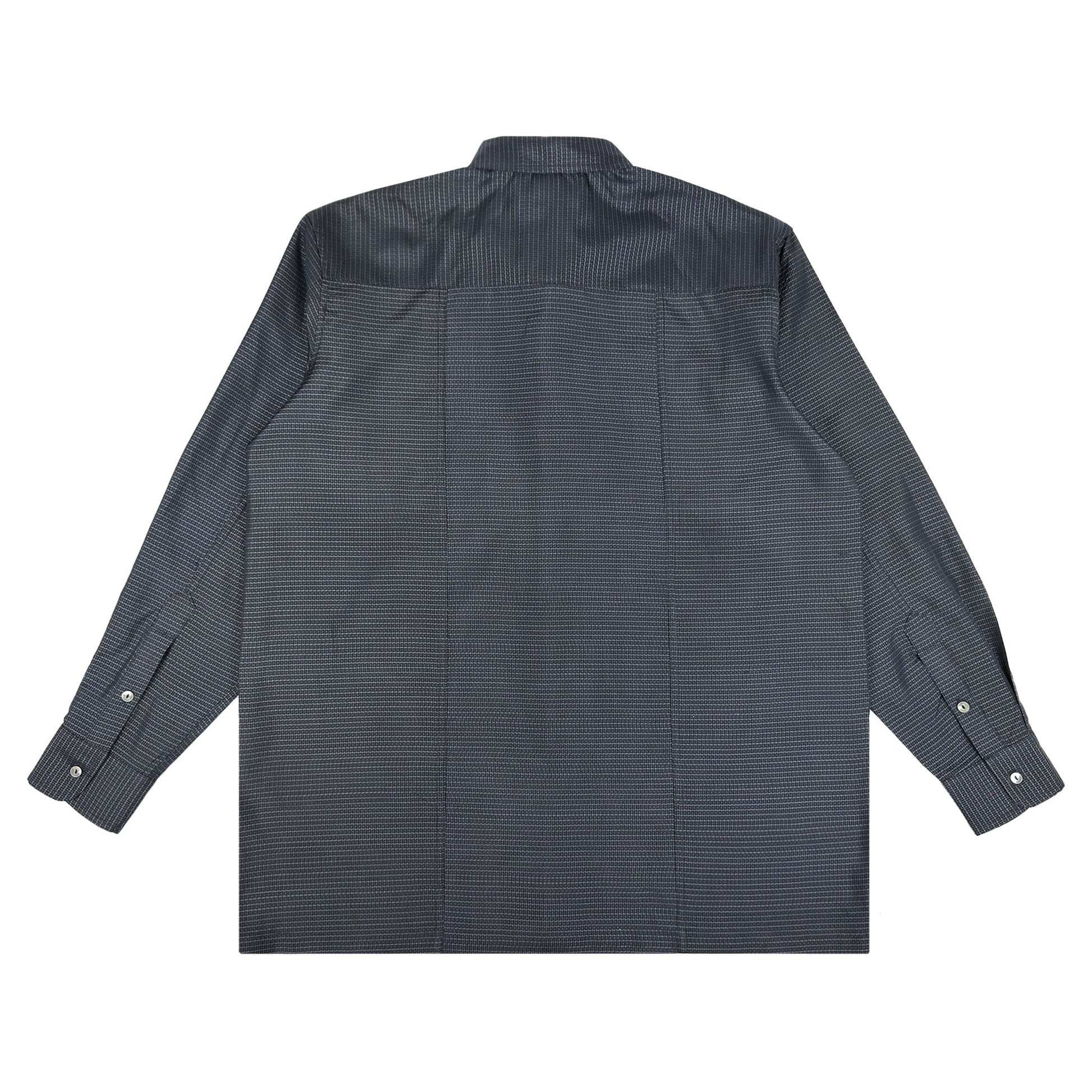 着物長袖シャツ メンズ L LSVN-L05-2