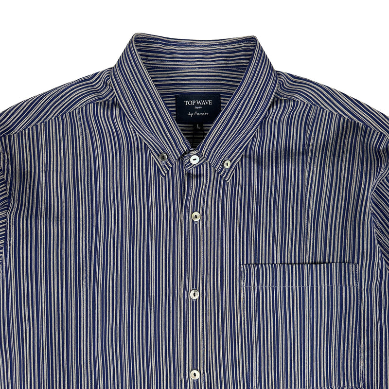 着物長袖シャツ メンズ L LSVN-L06-zoom-