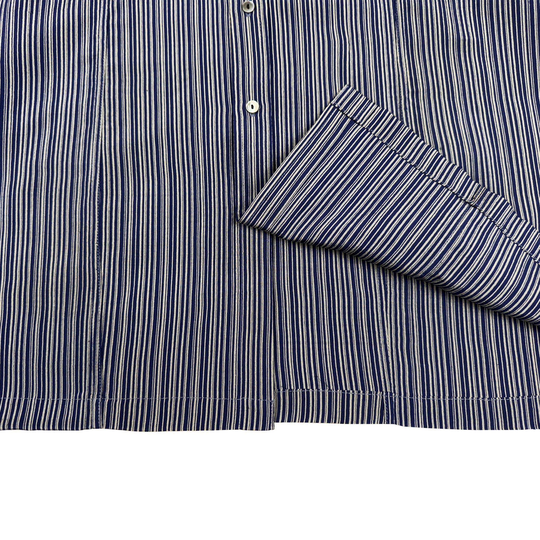 着物長袖シャツ メンズ L LSVN-L06-zoom-5