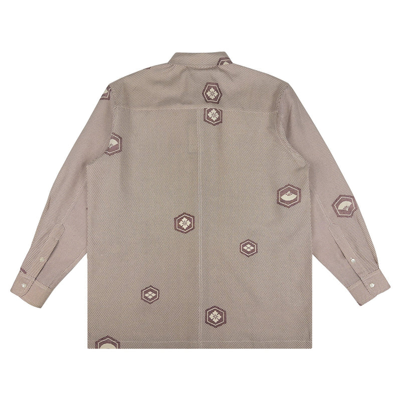 着物長袖シャツ メンズ L LSVN-L09-zoom-