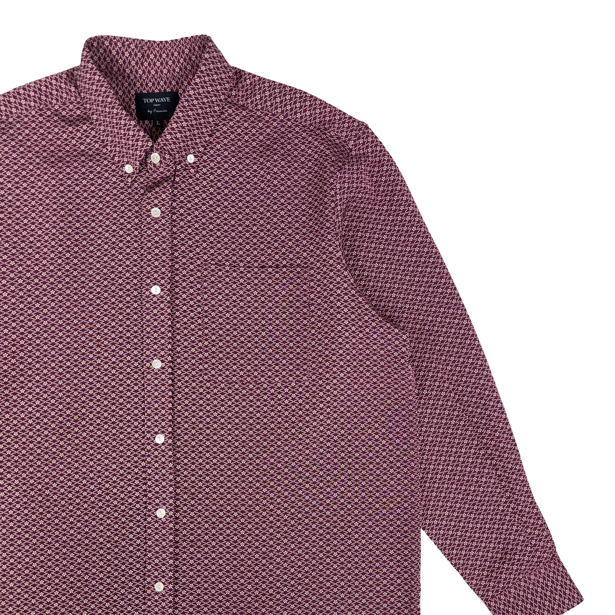 着物長袖シャツ メンズ L LSVN-L10-zoom-4