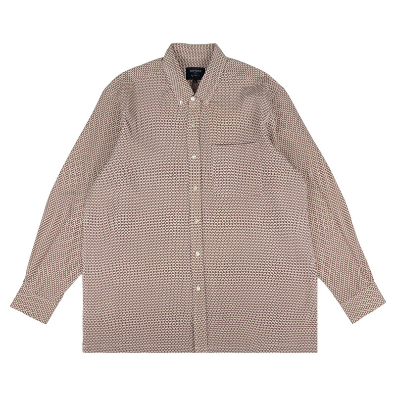 着物長袖シャツ メンズ L LSVN-L100-zoom-