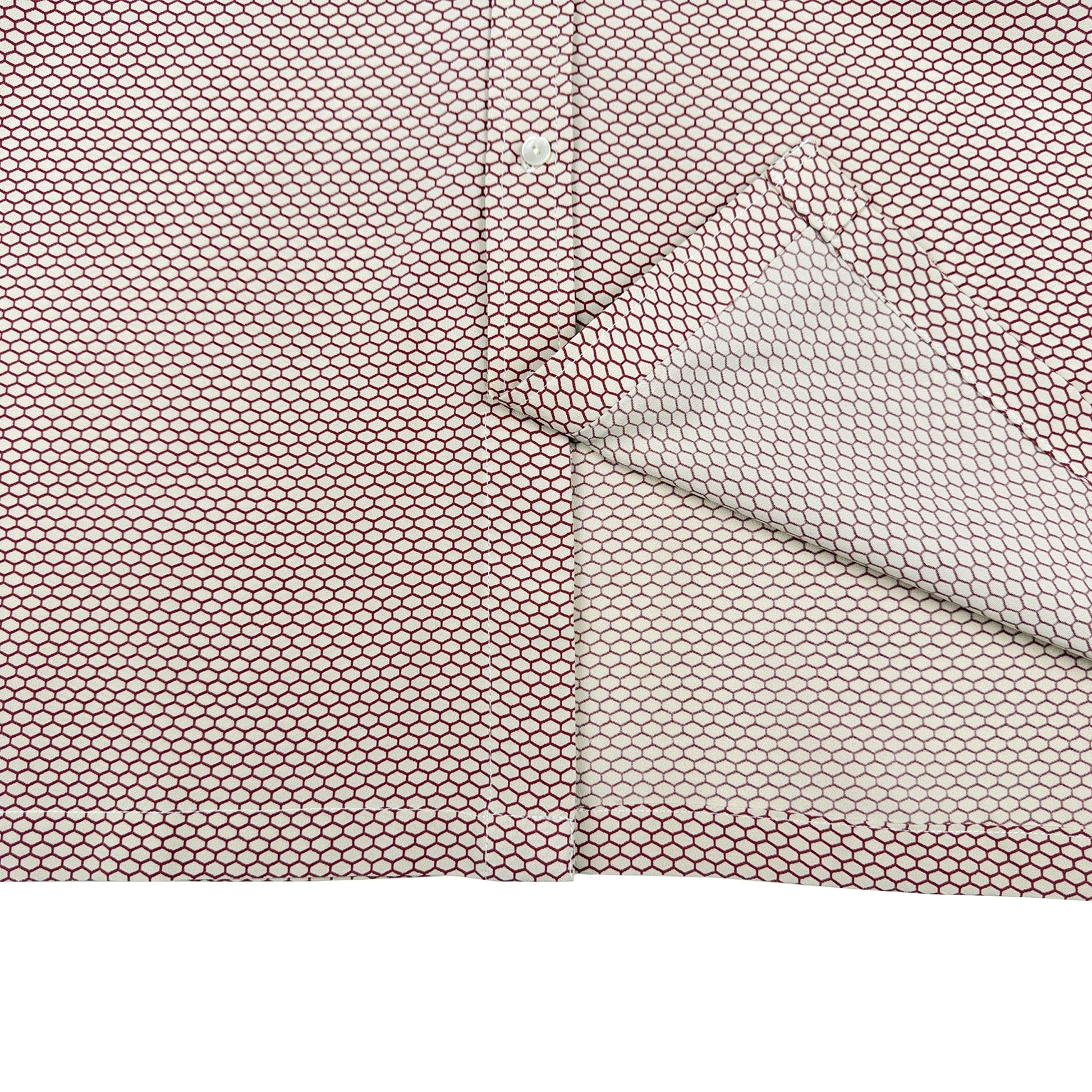 着物長袖シャツ メンズ L LSVN-L100-5