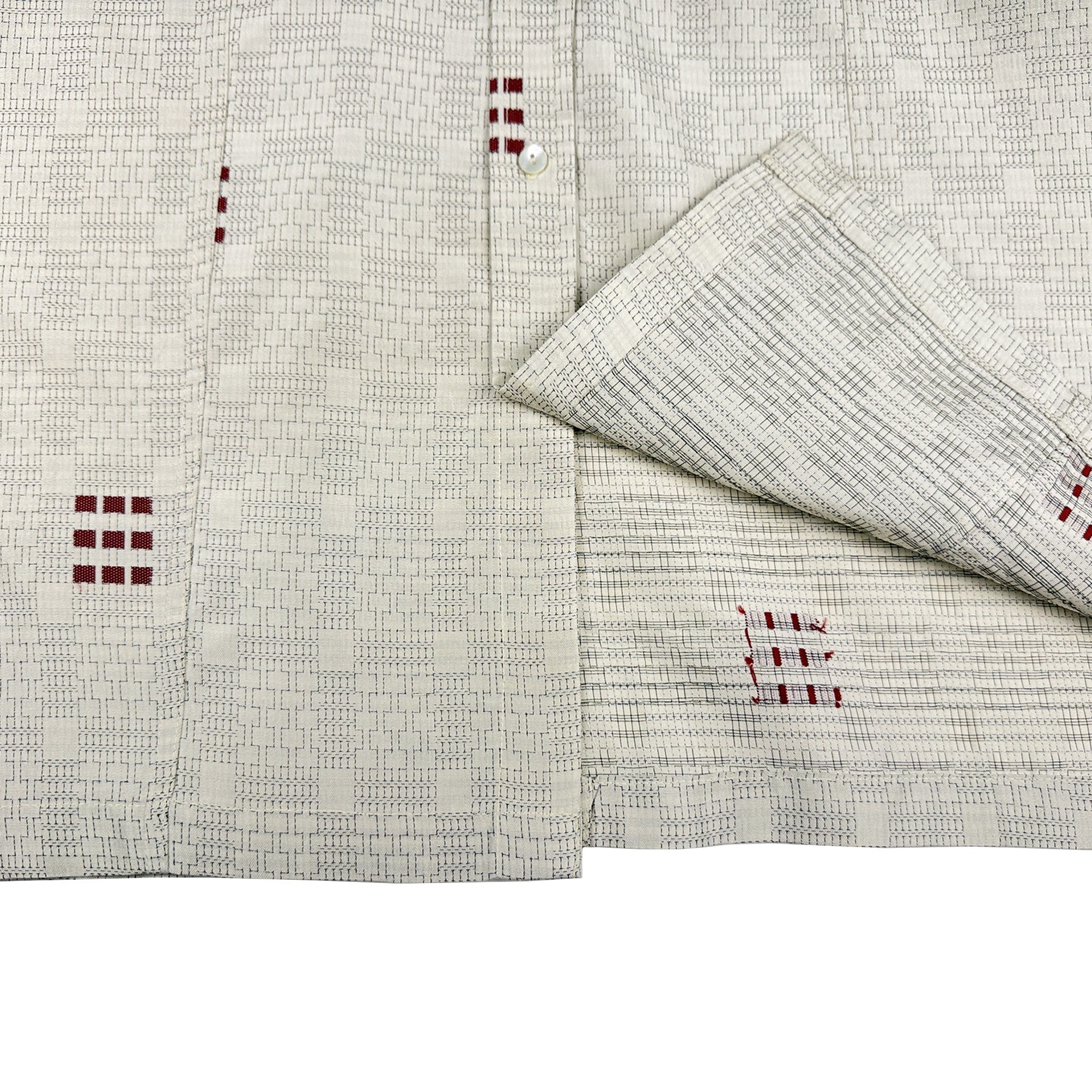 着物長袖シャツ メンズ L LSVN-L103-zoom-5