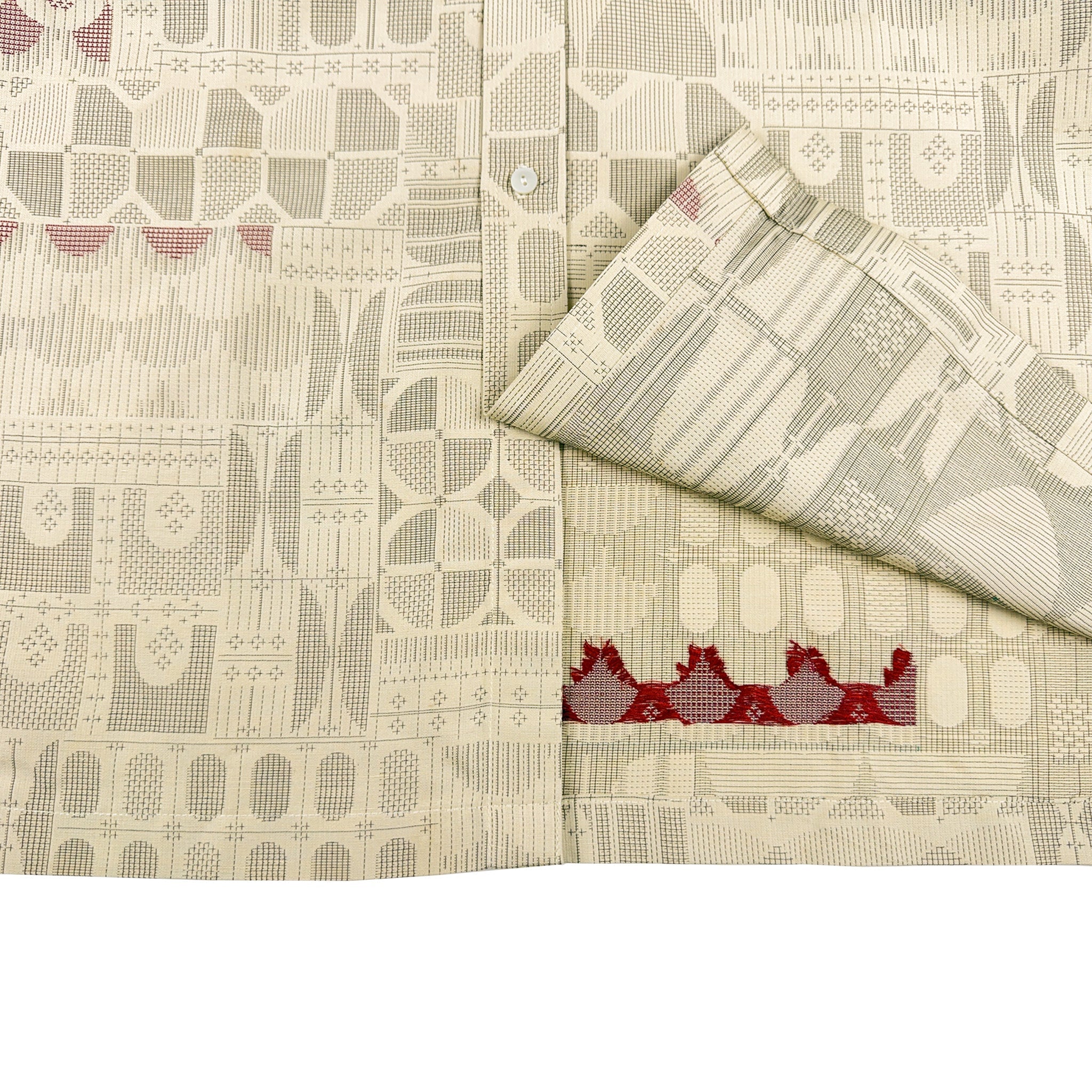 着物長袖シャツ メンズ L LSVN-L11-zoom-5