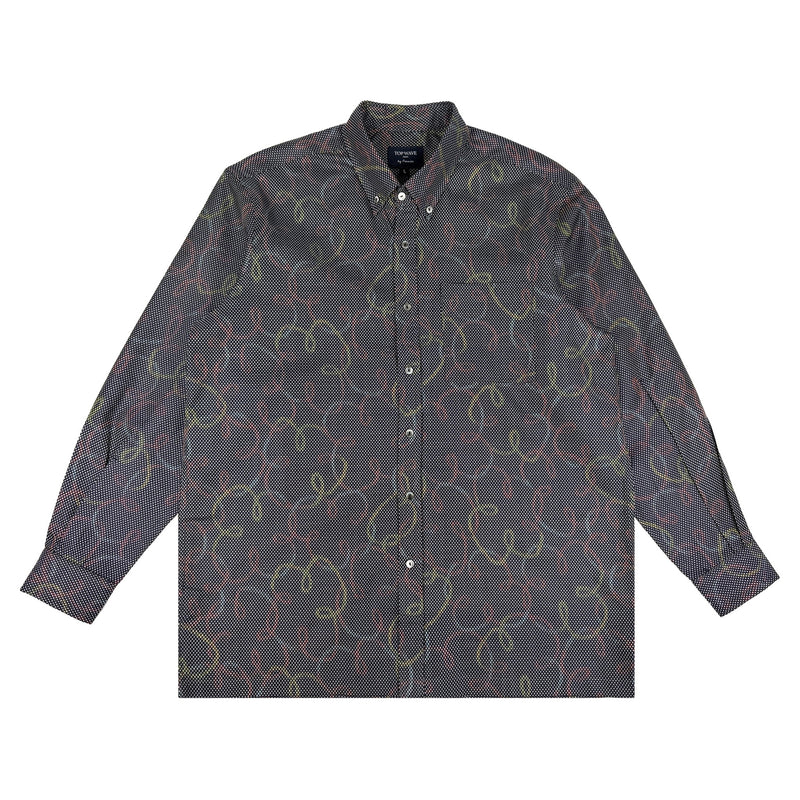 着物長袖シャツ メンズ L LSVN-L12-zoom-