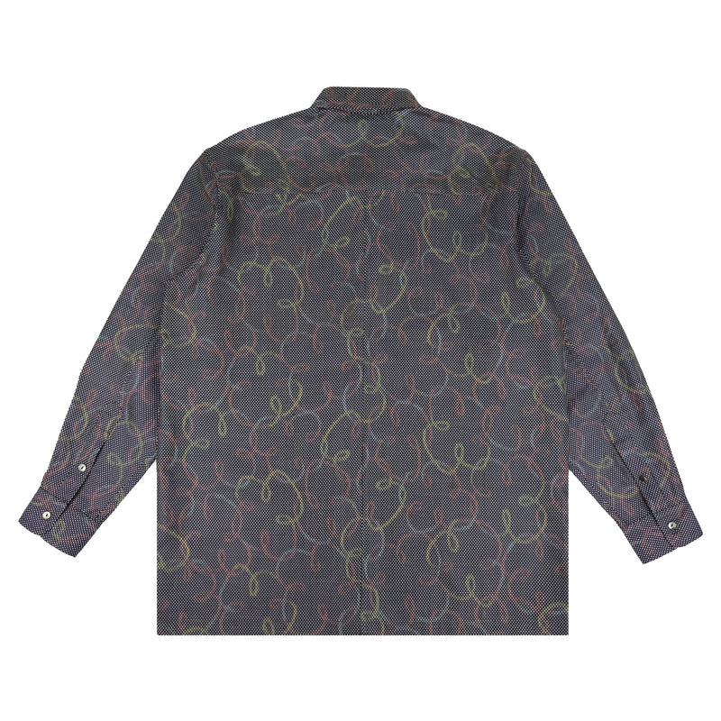 着物長袖シャツ メンズ L LSVN-L12-zoom-