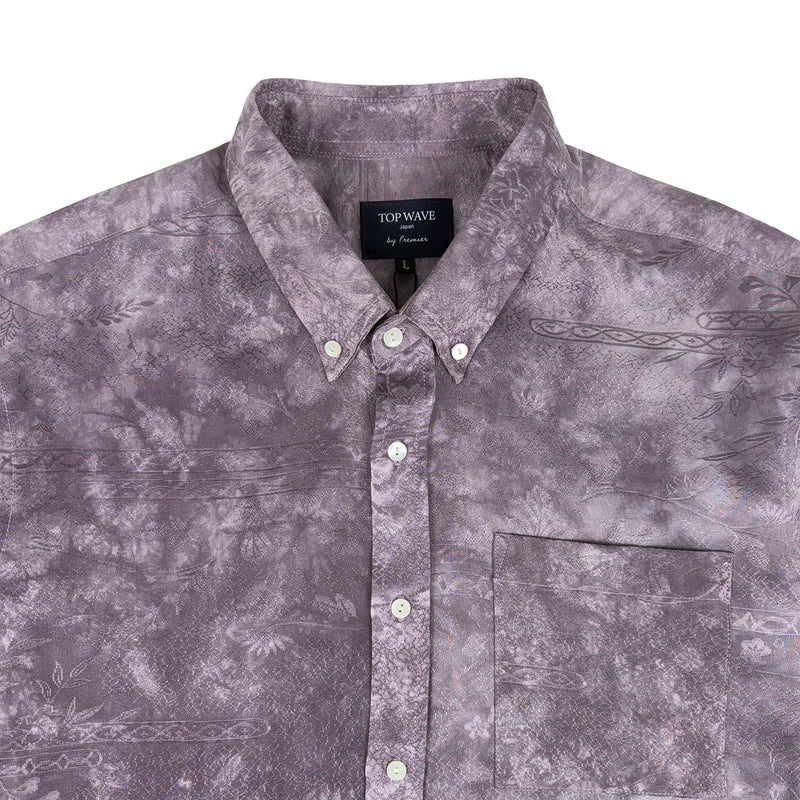 着物長袖シャツ メンズ L LSVN-L14-zoom-