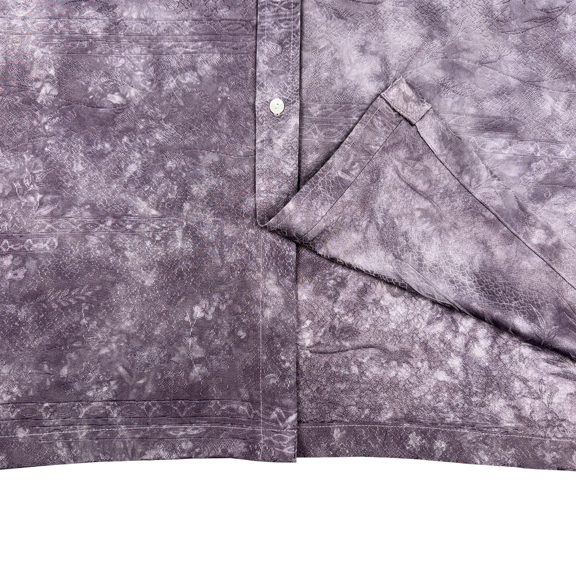 着物長袖シャツ メンズ L LSVN-L14-5