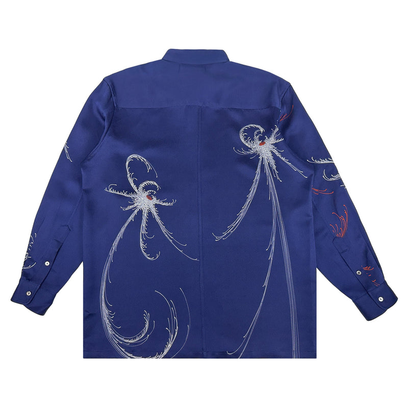 着物長袖シャツ メンズ L LSVN-L15-zoom-