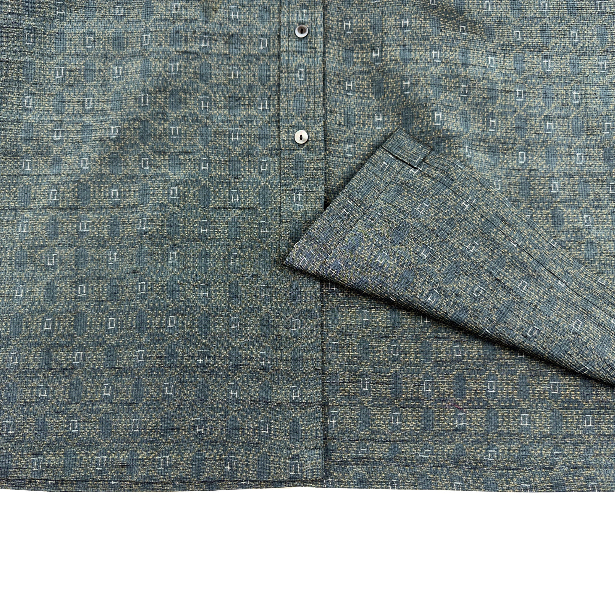 着物長袖シャツ メンズ L LSVN-L16-zoom-5