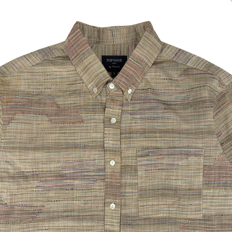 着物長袖シャツ メンズ L LSVN-L17-zoom-