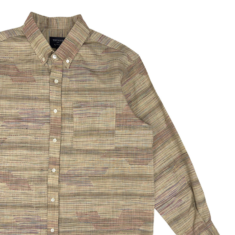 着物長袖シャツ メンズ L LSVN-L17-zoom-