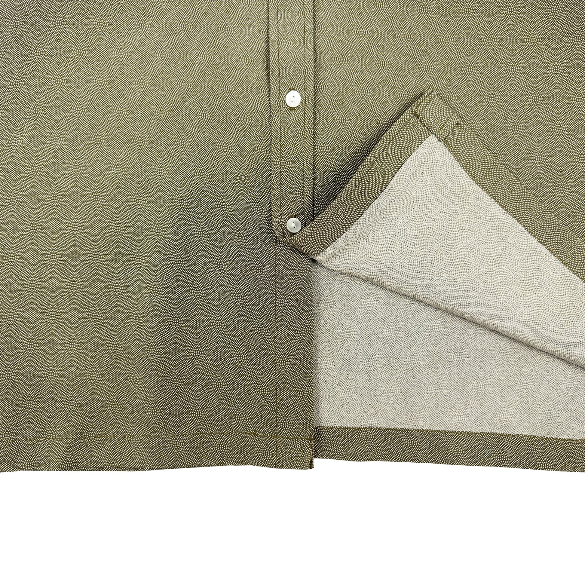 着物長袖シャツ メンズ L LSVN-L21-5