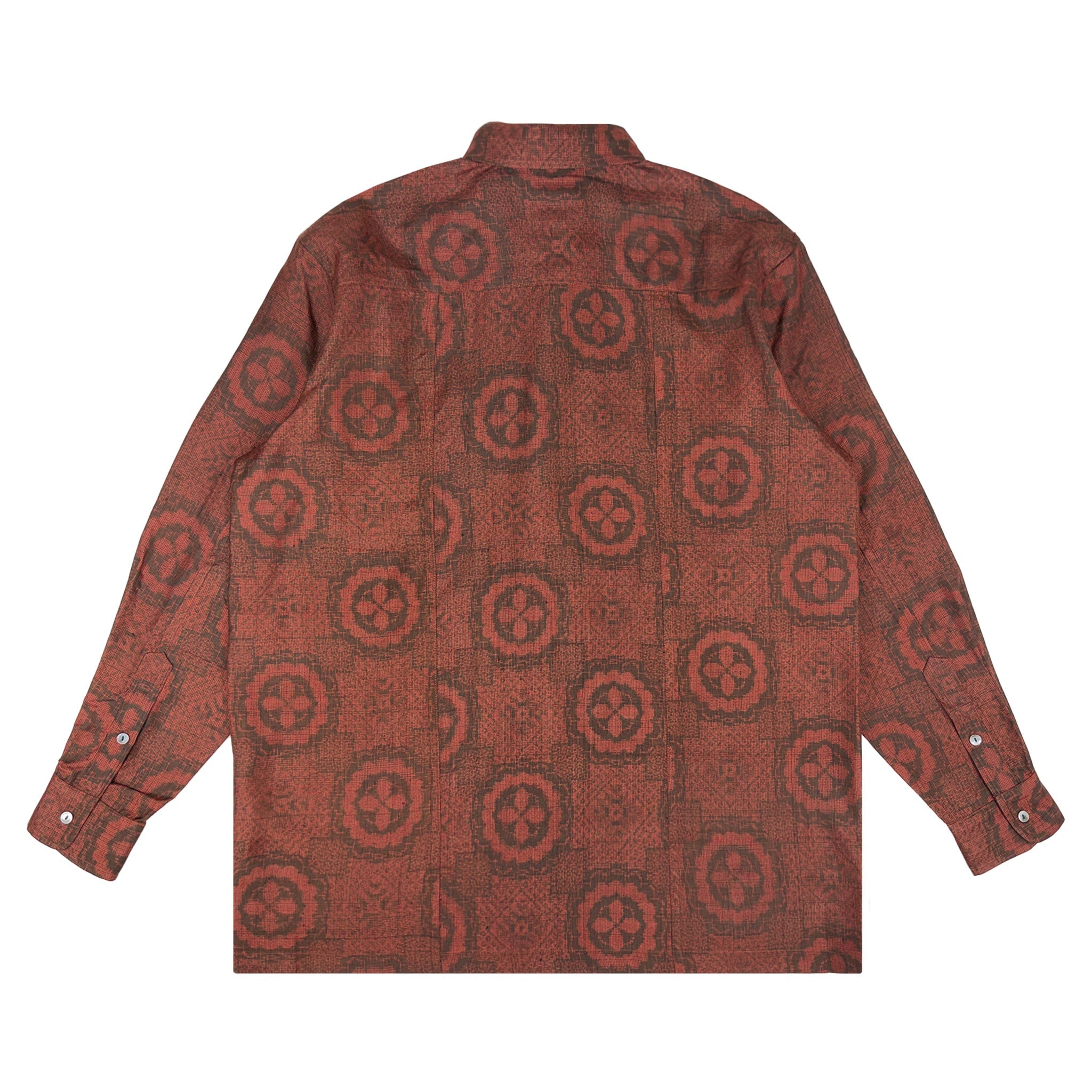 着物長袖シャツ メンズ L LSVN-L25-zoom-2