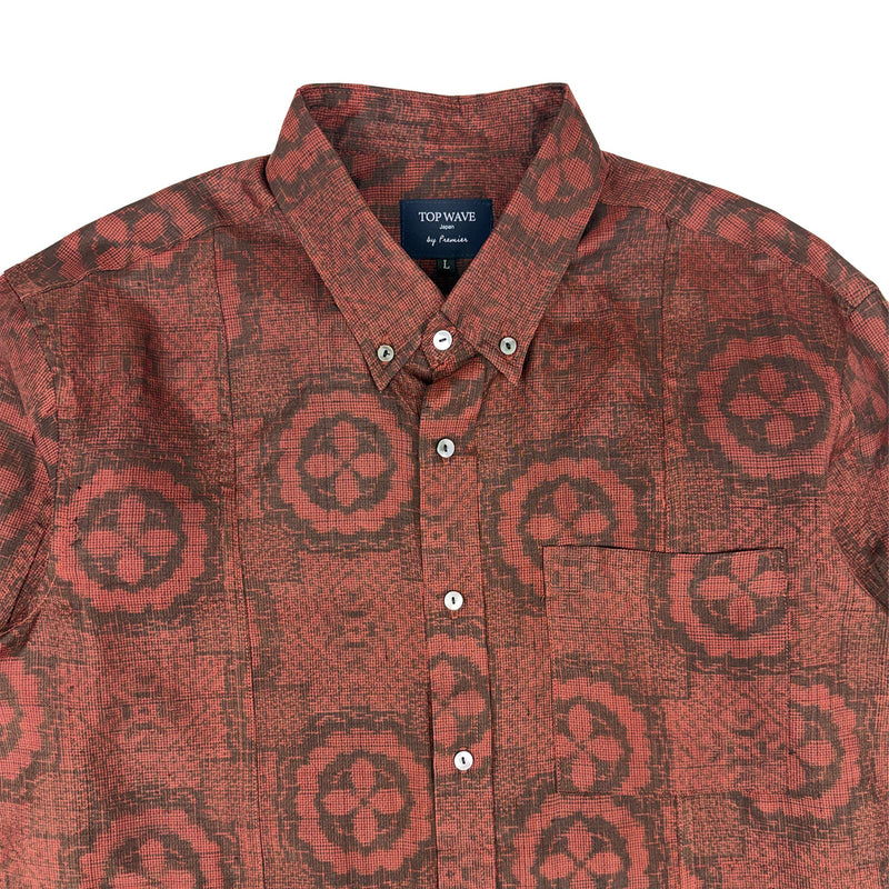 着物長袖シャツ メンズ L LSVN-L25-zoom-