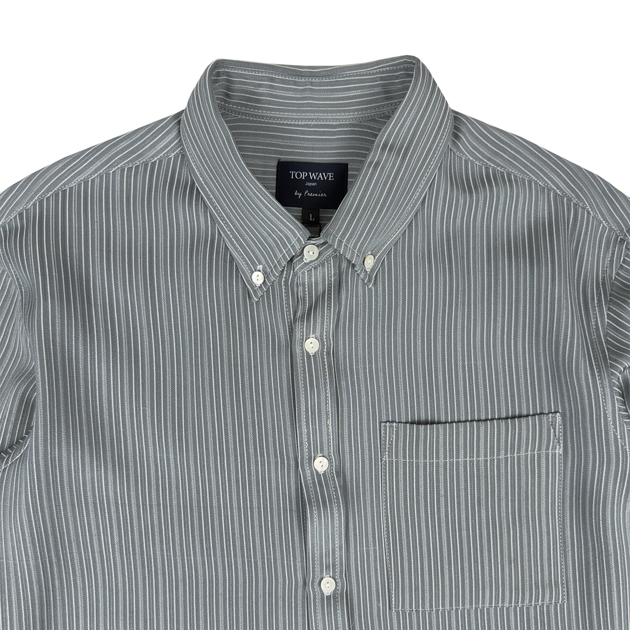 着物長袖シャツ メンズ L LSVN-L26-zoom-3