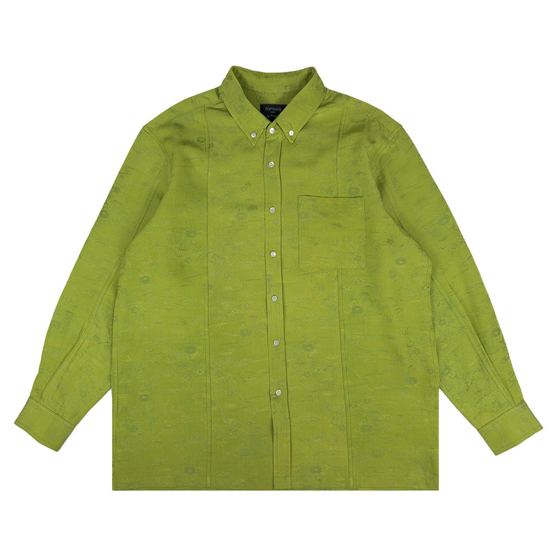 着物長袖シャツ メンズ L LSVN-L27-zoom-