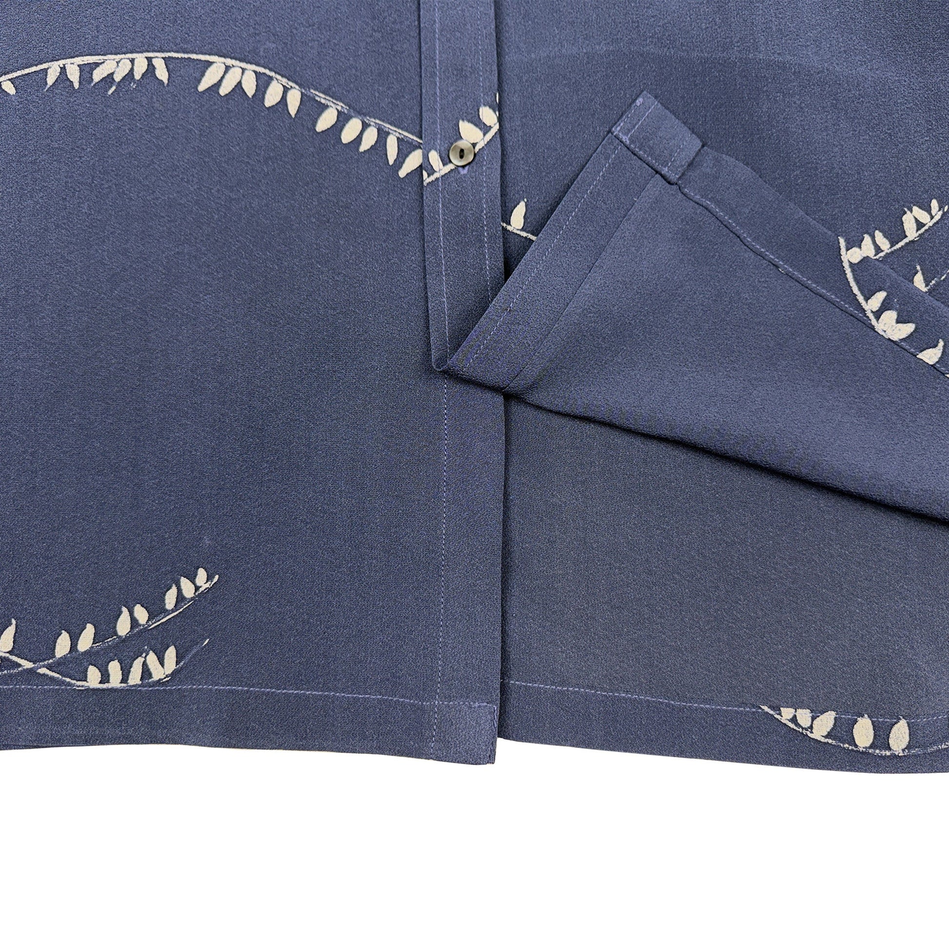 着物長袖シャツ メンズ L LSVN-L28-5