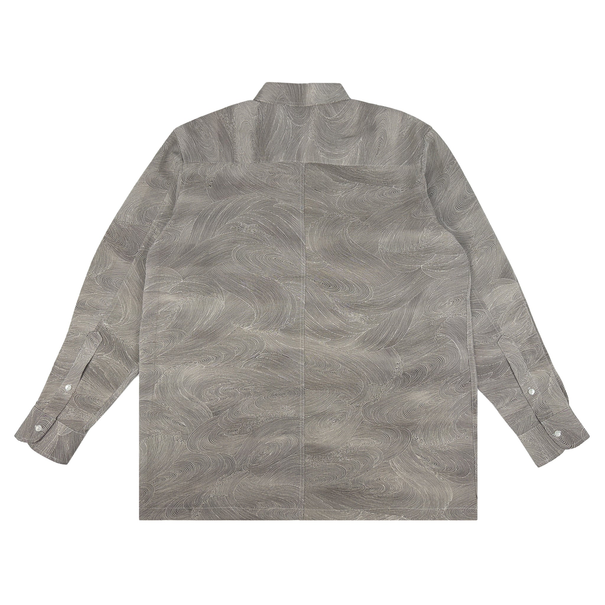 着物長袖シャツ メンズ L LSVN-L29-zoom-2