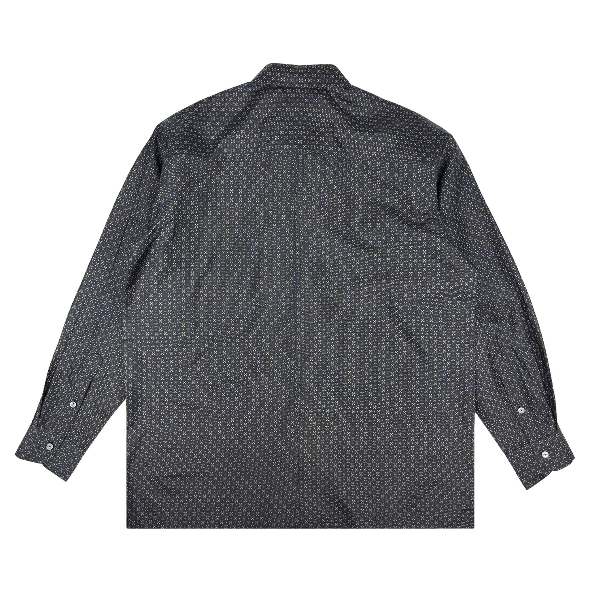 着物長袖シャツ メンズ L LSVN-L30-zoom-2