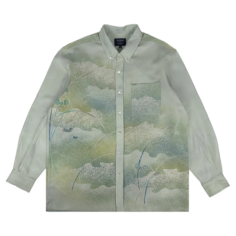 着物長袖シャツ メンズ L LSVN-L32-zoom-