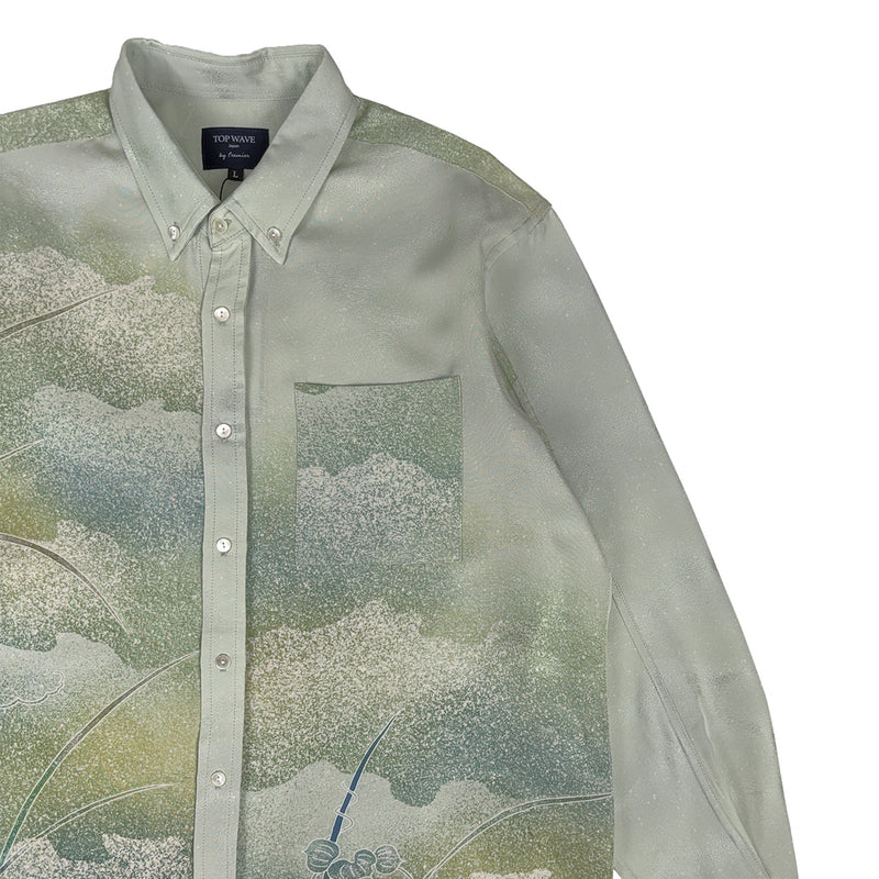 着物長袖シャツ メンズ L LSVN-L32-zoom-