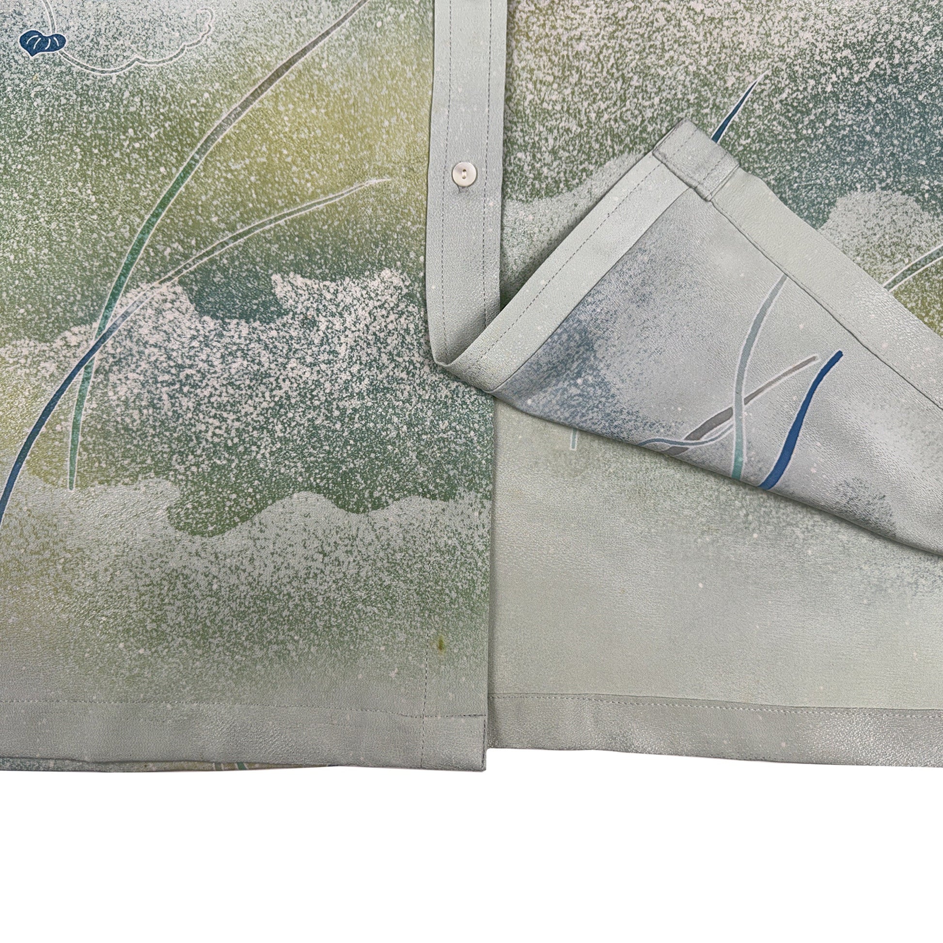 着物長袖シャツ メンズ L LSVN-L32-5