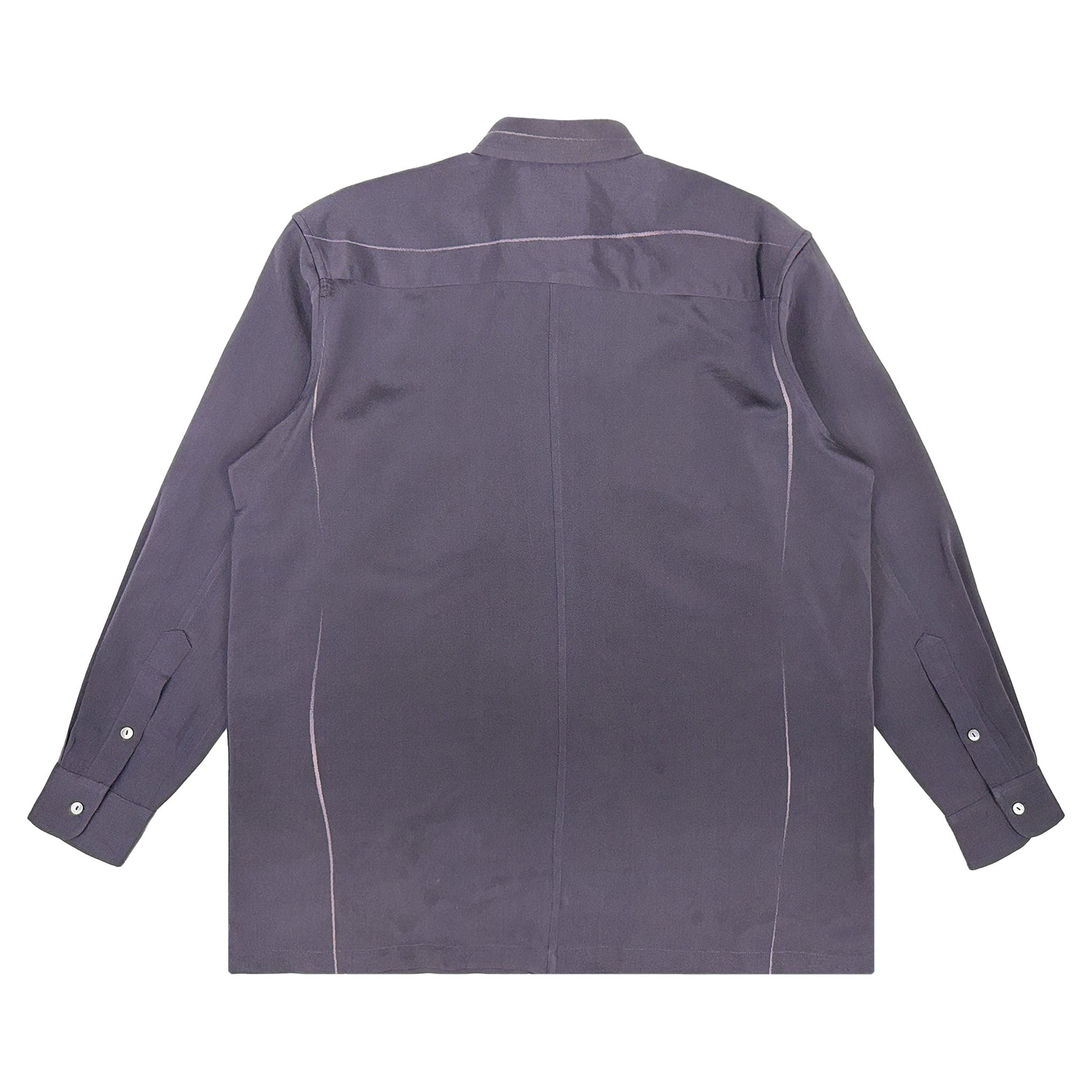 着物長袖シャツ メンズ L LSVN-L33-2