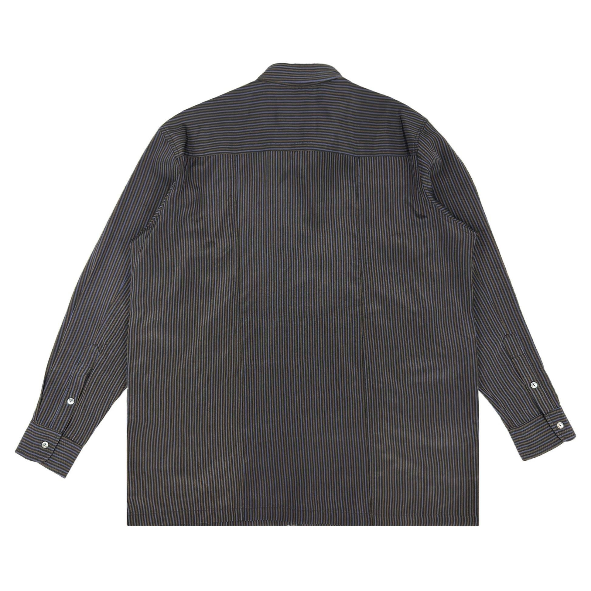 着物長袖シャツ メンズ L LSVN-L40-2