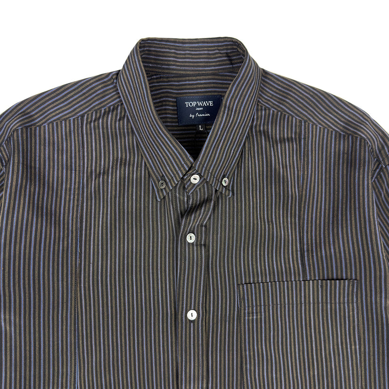 着物長袖シャツ メンズ L LSVN-L40-zoom-