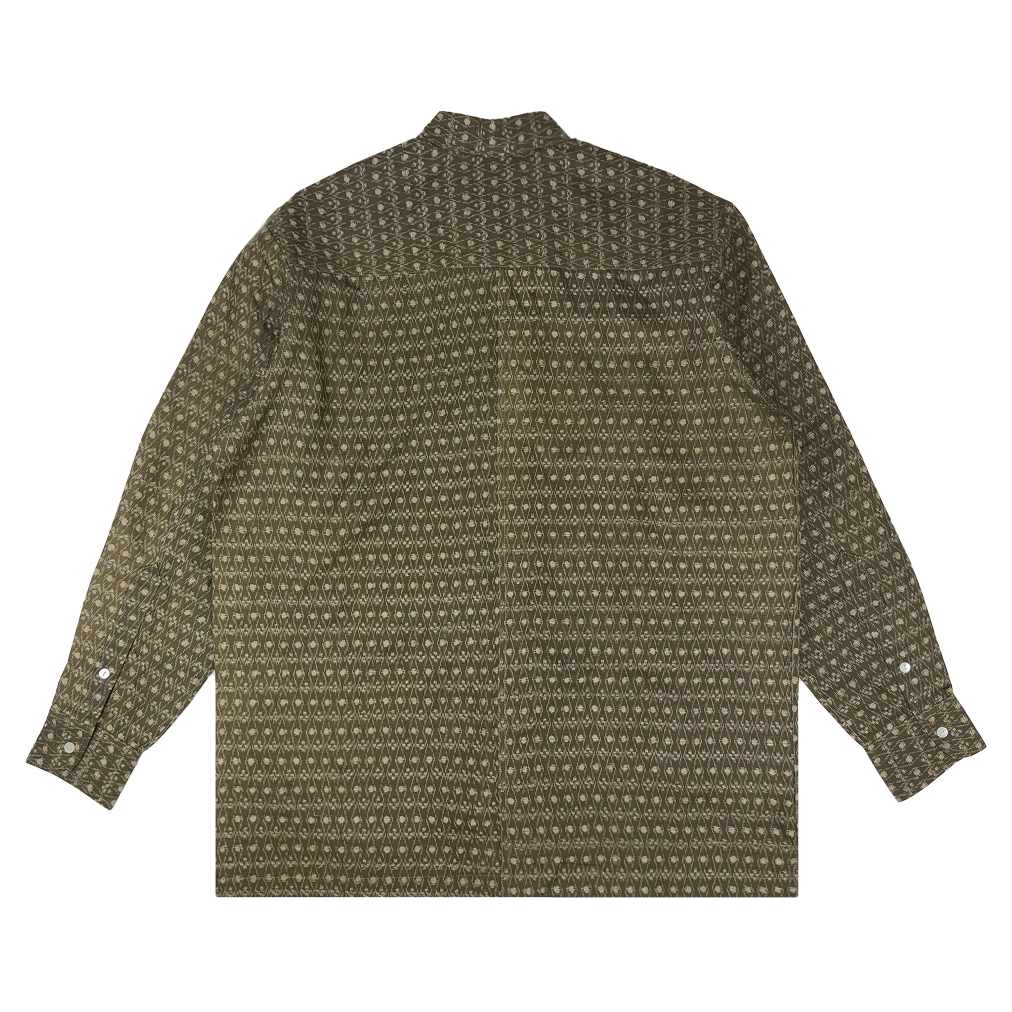 着物長袖シャツ メンズ L LSVN-L43-zoom-2