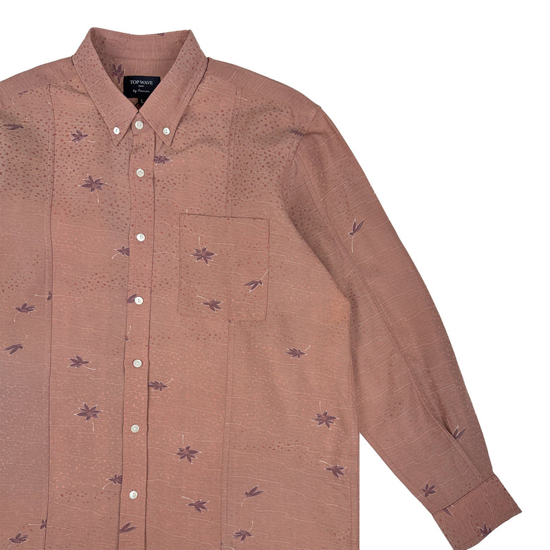 着物長袖シャツ メンズ L LSVN-L44-zoom-