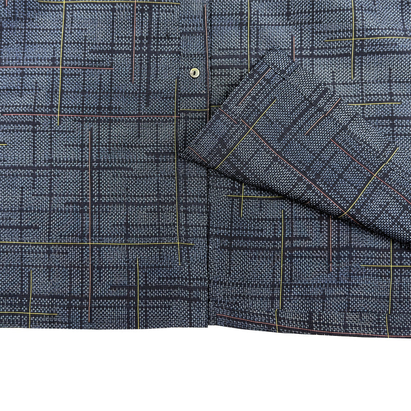 着物長袖シャツ メンズ L LSVN-L46-zoom-