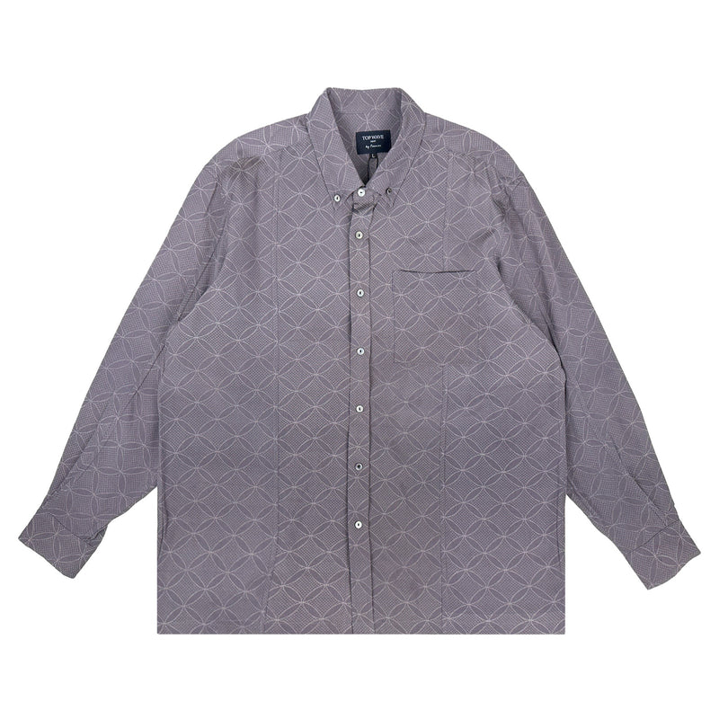 着物長袖シャツ メンズ L LSVN-L51-zoom-