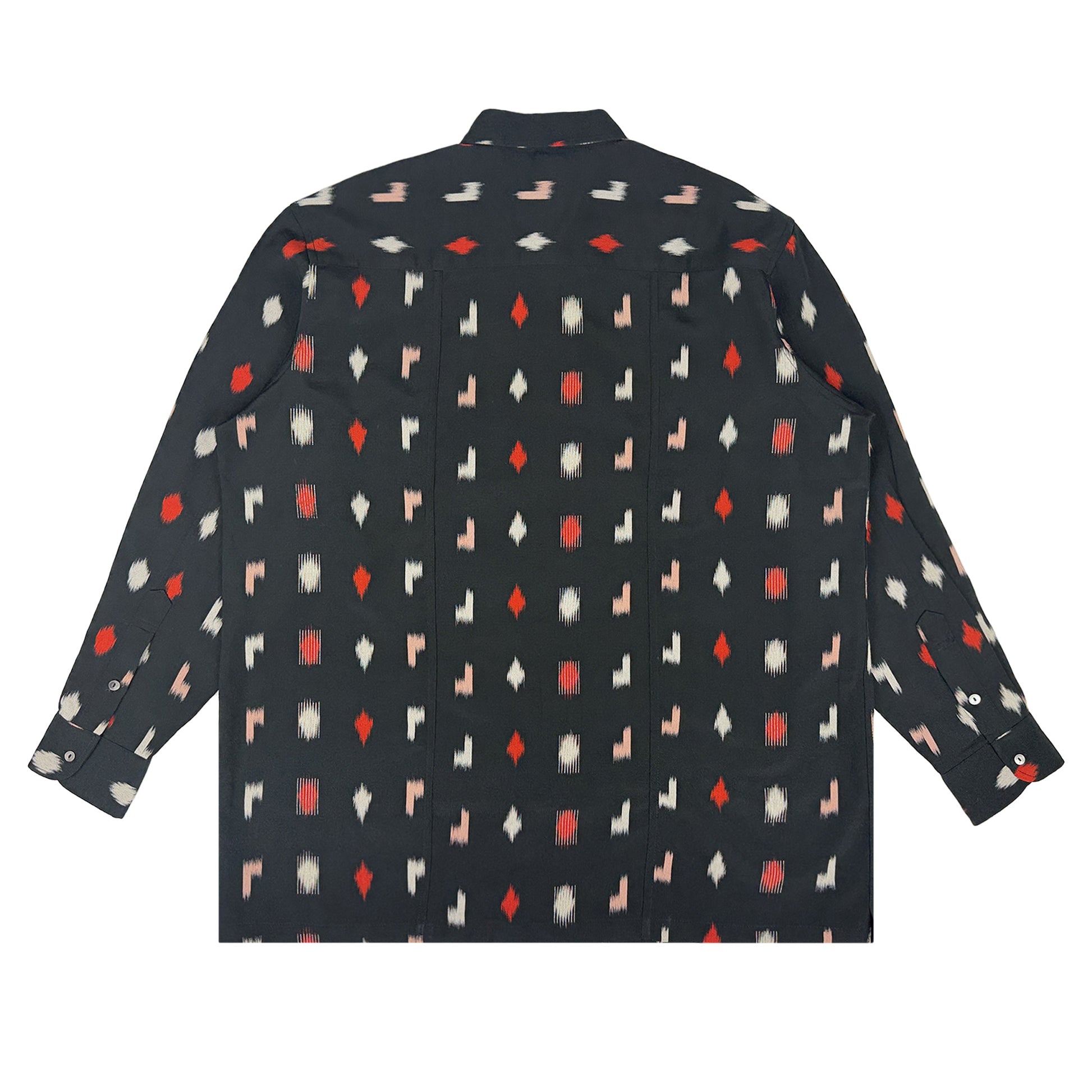Camisa de manga larga Kimono, talla XL [LSVN-XL51]-2
