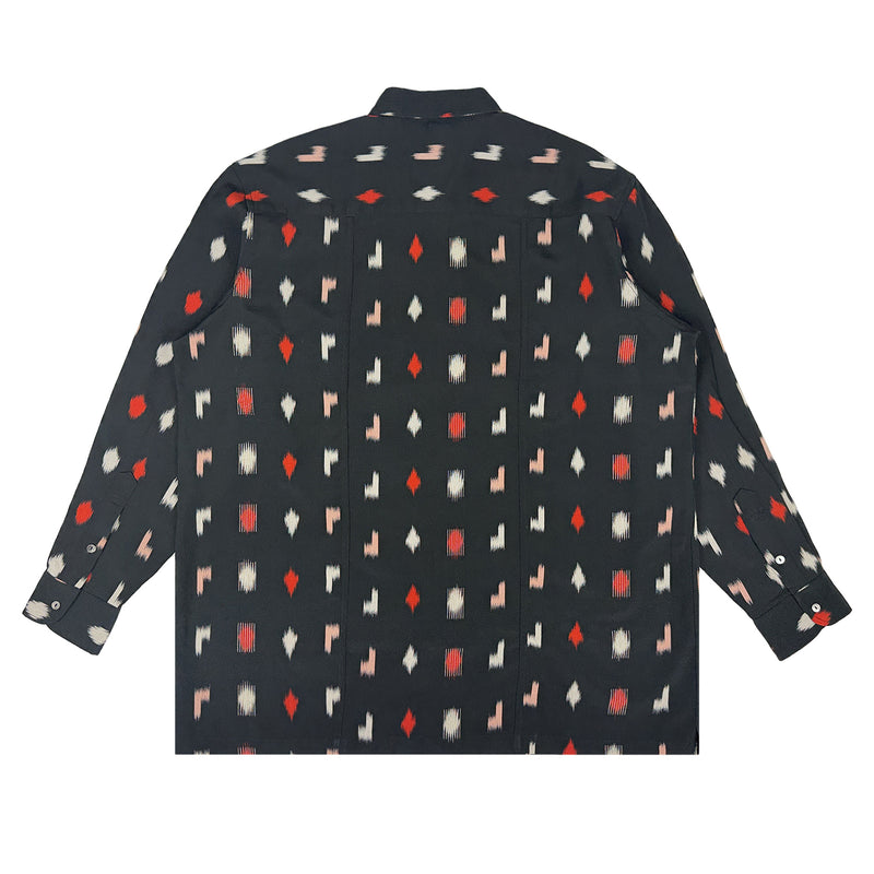 Camisa de manga larga Kimono, talla XL [LSVN-XL51]-zoom-