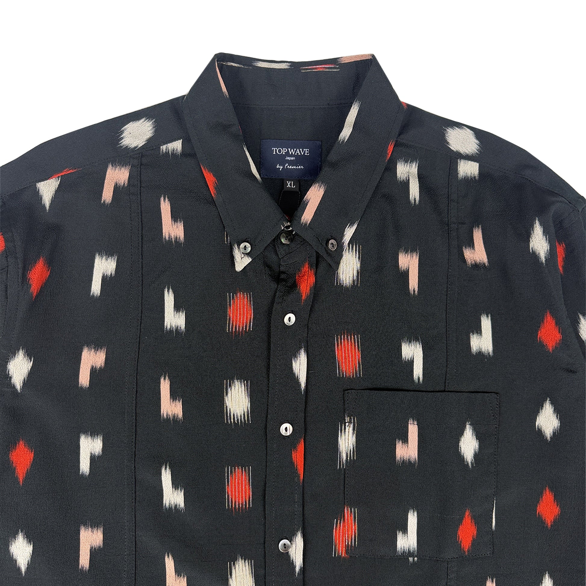 Camisa de manga larga Kimono, talla XL [LSVN-XL51]-3