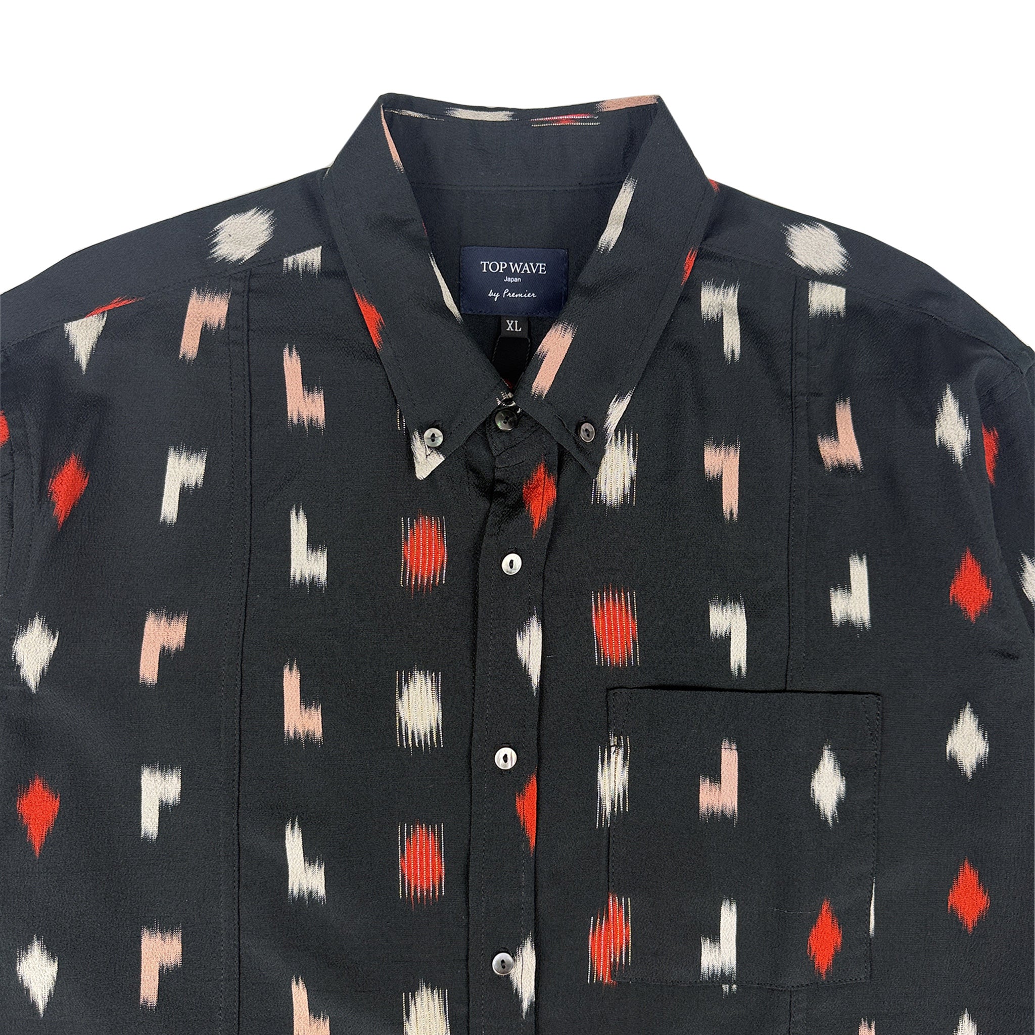 Camisa de manga larga Kimono, talla XL [LSVN-XL51]-zoom-3