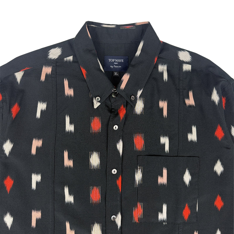 Camisa de manga larga Kimono, talla XL [LSVN-XL51]-zoom-