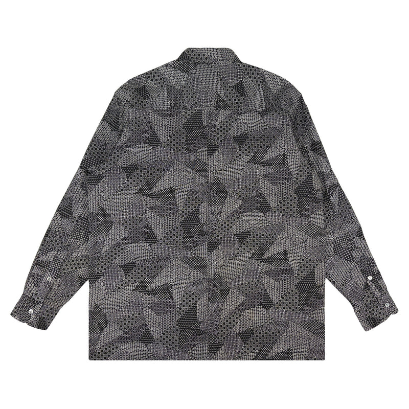 着物長袖シャツ メンズ L LSVN-L52-zoom-