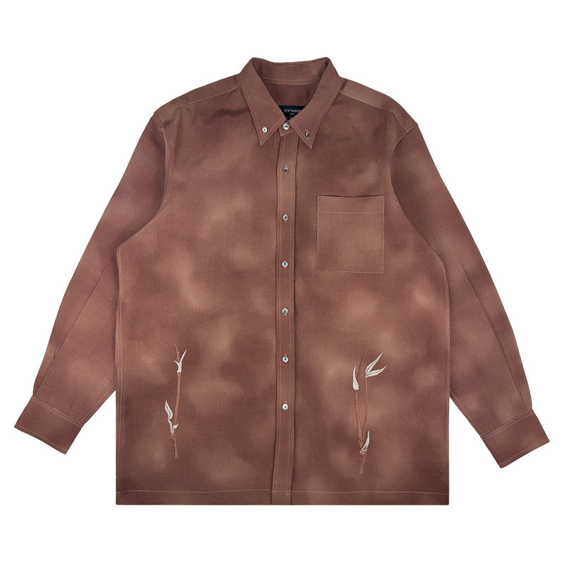 着物長袖シャツ メンズ L LSVN-L53-zoom-