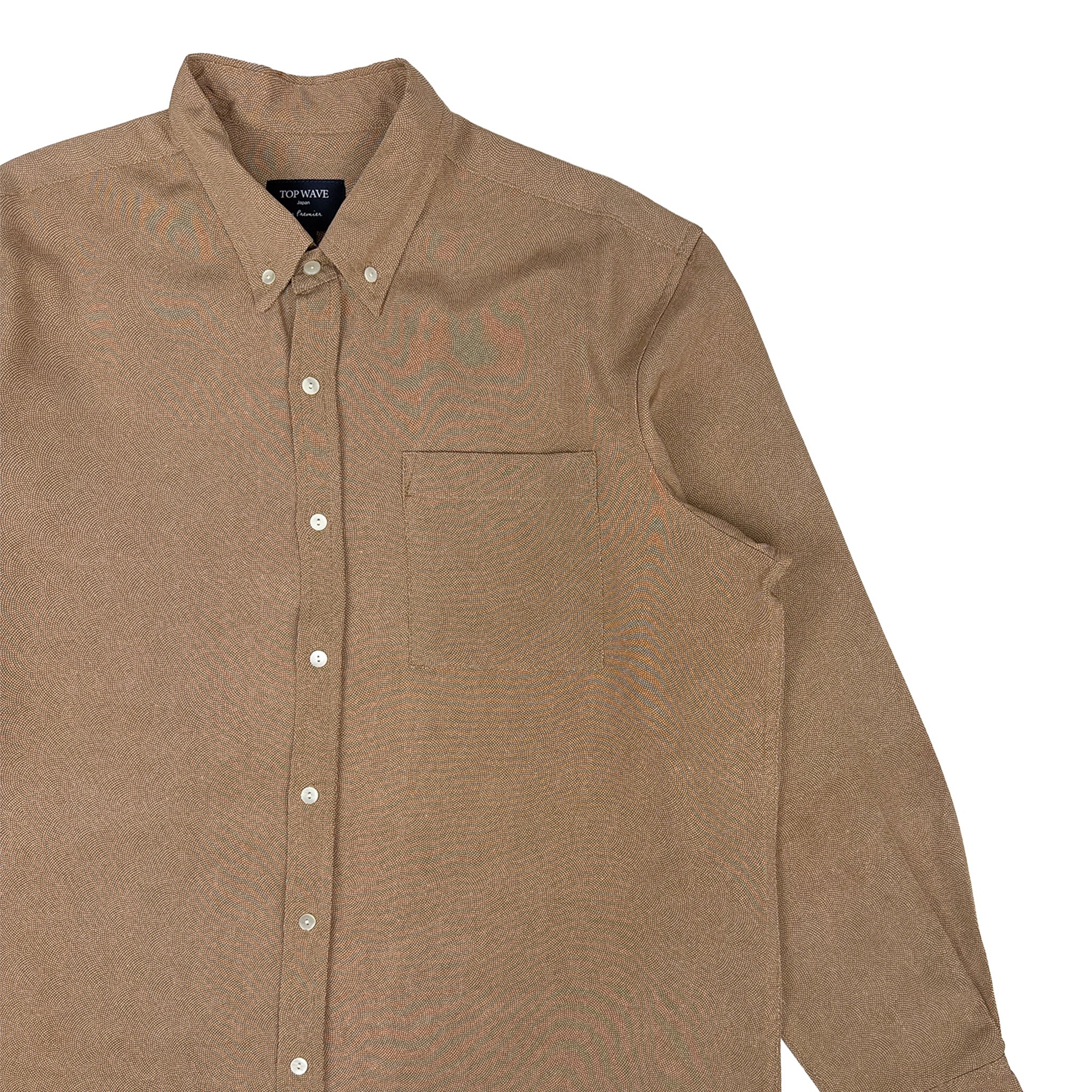 着物長袖シャツ メンズ L LSVN-L55-zoom-4