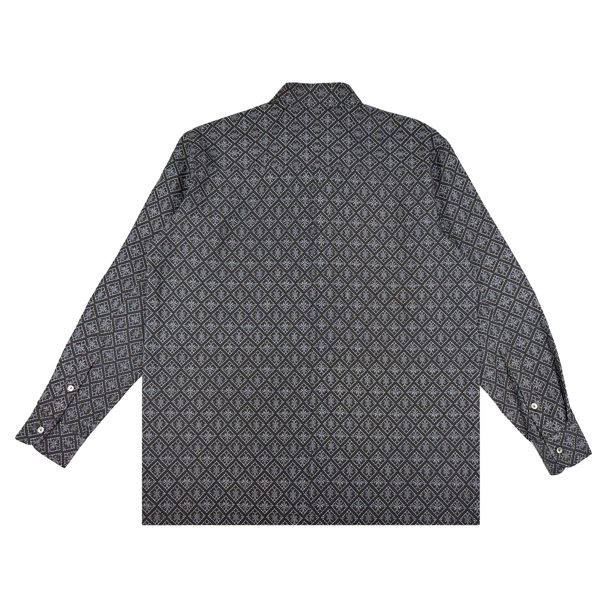 着物長袖シャツ メンズ L LSVN-L58-zoom-2