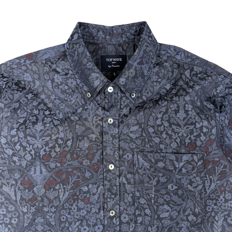 着物長袖シャツ メンズ L LSVN-L60-zoom-